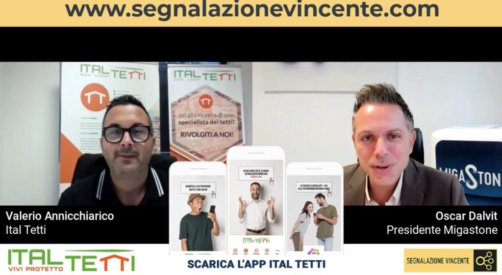 Ital Tetti e Segnalazione vincente
