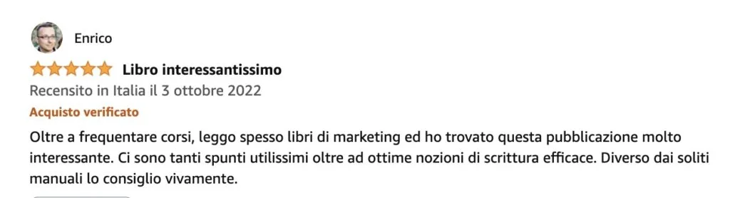 Recensione Libro Segnalazione Vincente