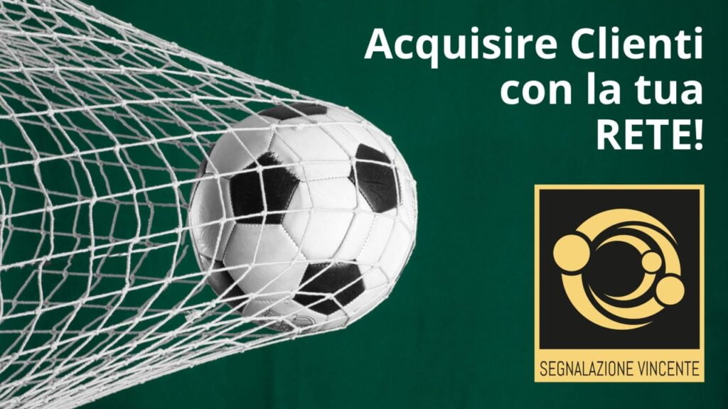 Il calcio come metafora al passa parola.